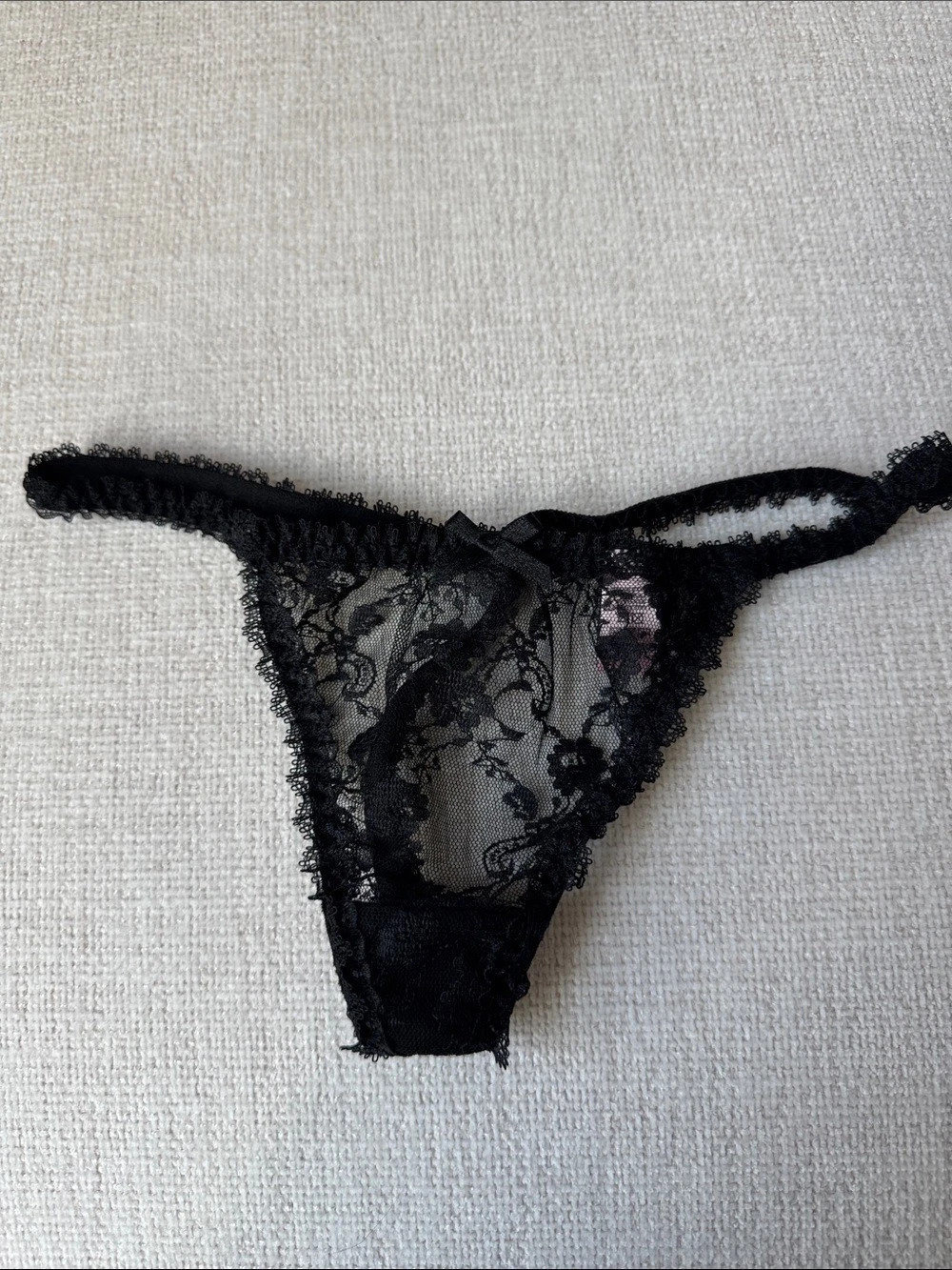 Agent Provocateur Black Lace Panty